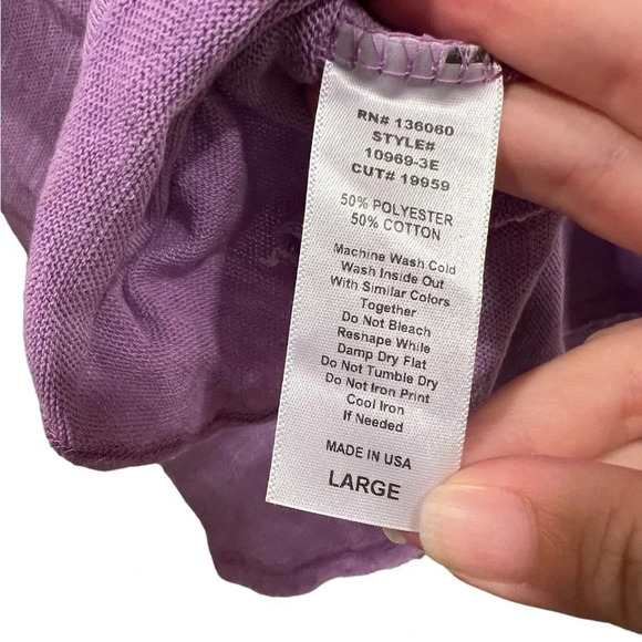NWOT Project Social purple t-shirt - Picture 4 of 5